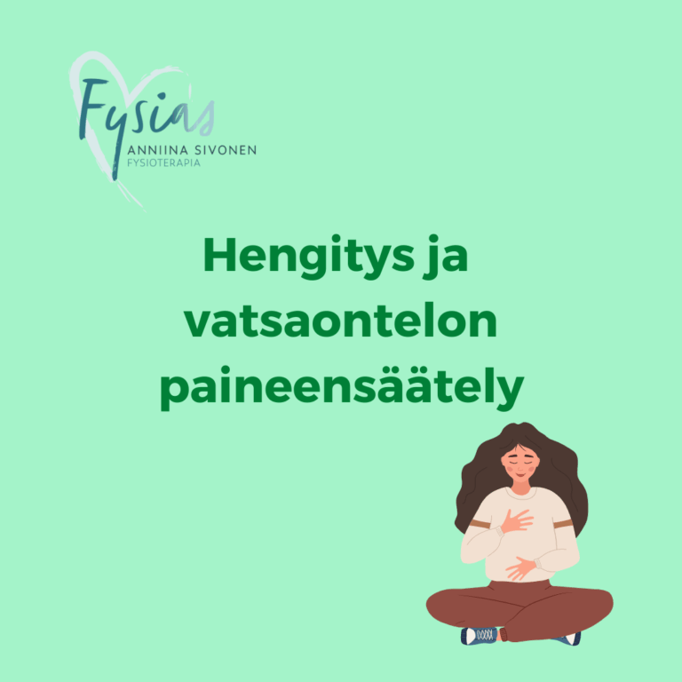 Hengitys ja vatsaontelon paineensäätely