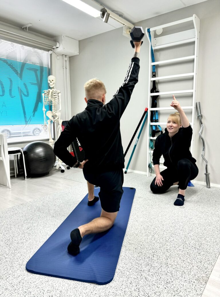 Yhden ja kahden raajan harjoittelu